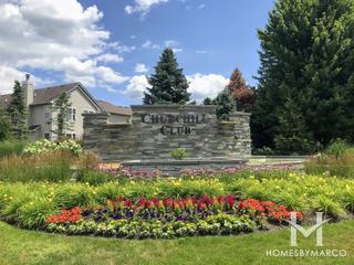 The Oaks At Churchill Club subdivision in Oswego, IL