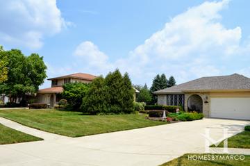 Farmingdale Village subdivision in Downers Grove, IL
