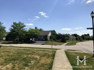 Fox Pointe subdivision in Oswego, IL