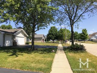 Fox Pointe subdivision in Oswego, IL