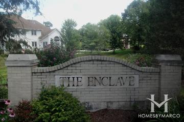 Enclave subdivision in Burr Ridge, IL