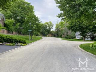 Enclave subdivision in Burr Ridge, IL