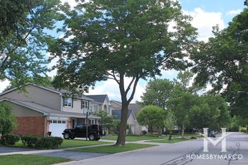 Somerset Courts subdivision in Arlington Heights, IL