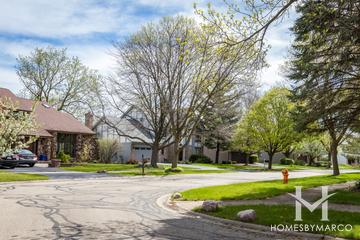 Yorkshire Terrace subdivision in Naperville, IL