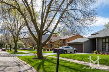 Yorkshire Terrace subdivision in Naperville, IL