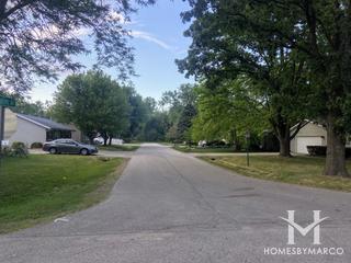 Boulevard Park subdivision in McHenry, IL