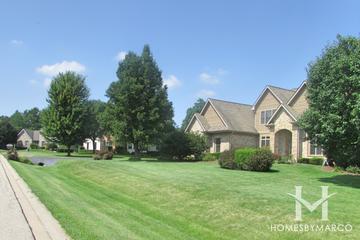 Hazelwood subdivision in Crystal Lake, IL