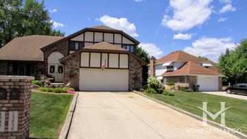 Pheasant Hollow subdivision in Orland Park, IL