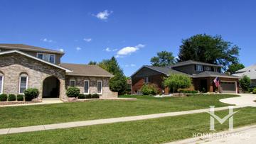 Pheasant Hollow subdivision in Orland Park, IL