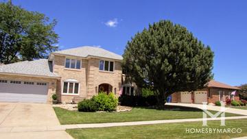 Pheasant Hollow subdivision in Orland Park, IL