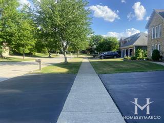 Rosedale subdivision in Roselle, IL