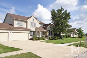 Easthaven subdivision in Buffalo Grove, IL