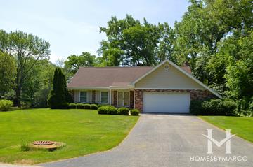 Johnson Woods subdivision in Downers Grove, IL