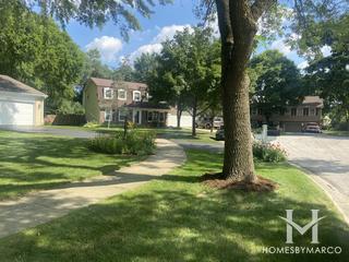 Hobson Pond subdivision in Naperville, IL