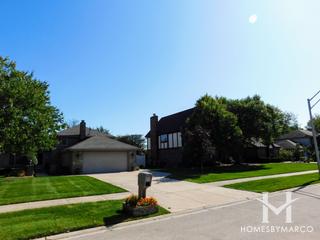Country Club Estates subdivision in Orland Park, IL