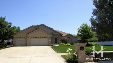 Emerald Estates subdivision in Orland Park, IL