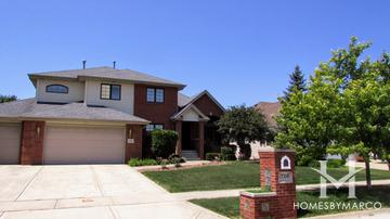 Emerald Estates subdivision in Orland Park, IL