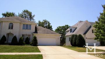 Emerald Estates subdivision in Orland Park, IL