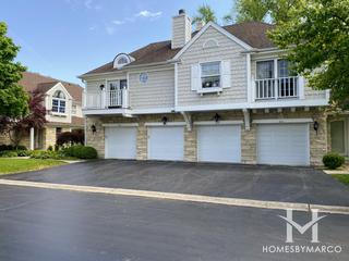 Racquet Club subdivision in Hinsdale, IL