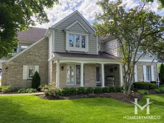 Racquet Club subdivision in Hinsdale, IL