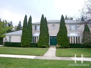 Plum Meadows subdivision in Rolling Meadows, IL