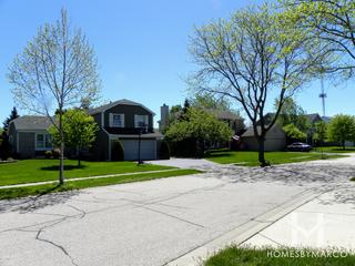 Windridge subdivision in Algonquin, IL