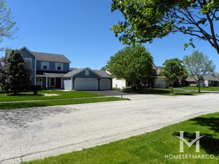 Windridge subdivision in Algonquin, IL