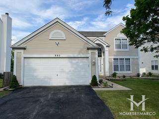 Glens of College Green subdivision in Elgin, IL