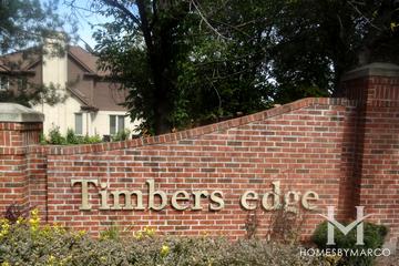 Timbers Edge subdivision in Glenview, IL