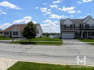 Deerpath Road Estates subdivision in Batavia, IL