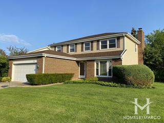 Woodlands subdivision in Northbrook, IL