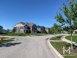 Bergman Pointe subdivision in Hoffman Estates, IL