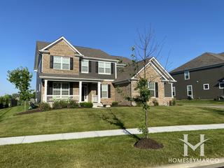 Kettering Estates subdivision in Lemont, IL