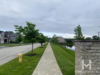 Stableford subdivision in Willowbrook, IL