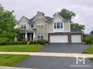 Stableford subdivision in Willowbrook, IL