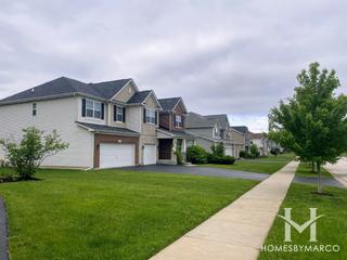 Stableford subdivision in Willowbrook, IL
