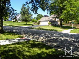 Hawthorn Hills subdivision in St. Charles, IL