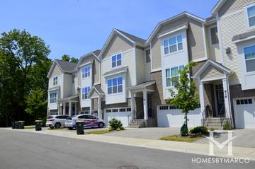 Lexington Chase subdivision in Palatine, IL