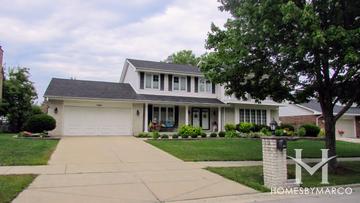 Ishnala subdivision in Orland Park, IL