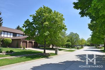Springvalley Estates subdivision in Schaumburg, IL