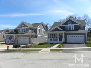 Timbers Edge subdivision in Northbrook, IL