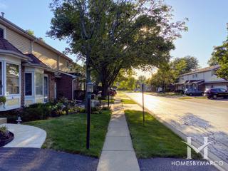 Orchard Fields subdivision in Mount Prospect, IL