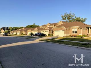 Estates of Montefiori subdivision in Lemont, IL