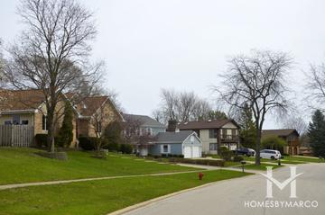Williamsburg Square subdivision in Bartlett, IL