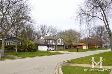 Williamsburg Square subdivision in Bartlett, IL