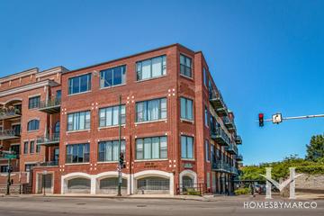2222 W. Diversey building in the Bucktown neighborhood of Chicago, IL