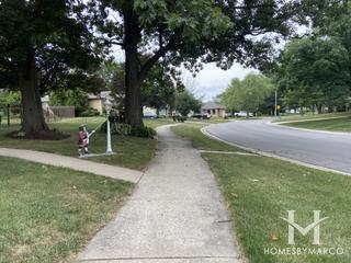 Valley Ridge subdivision in Lemont, IL