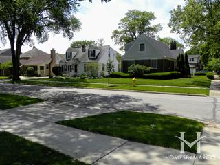 South Elmhurst subdivision in Elmhurst, IL