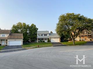 High Trails subdivision in Woodridge, IL