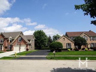 Wheaton Ridge subdivision in Carol Stream, IL